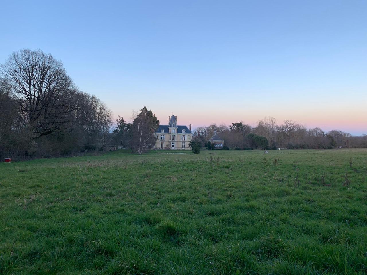 Bed and Breakfast Château Le Breil Cholet Exterior foto